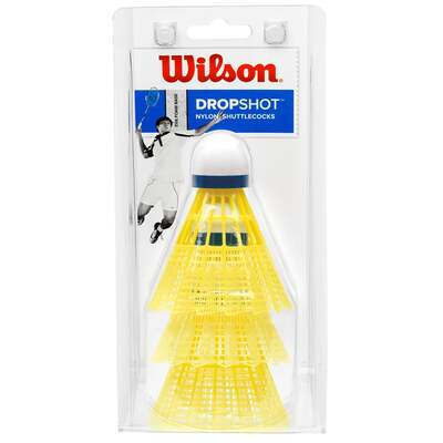 Wilson Dropshot Shuttlecocks -  Pack of 3