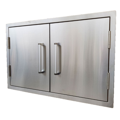 Whistler Burford Stainless Steel Double Door