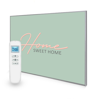 995x1195 Home Sweet Home Quote Nexus Wi-Fi Infrared Heating Panel 1200W - Electric Wall Panel Heater