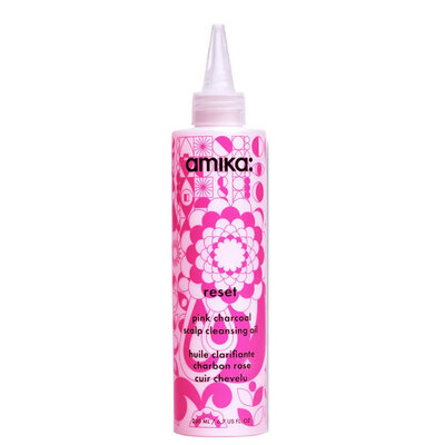 amika Reset Pink Charcoal Scalp Cleansing Oil 200ml