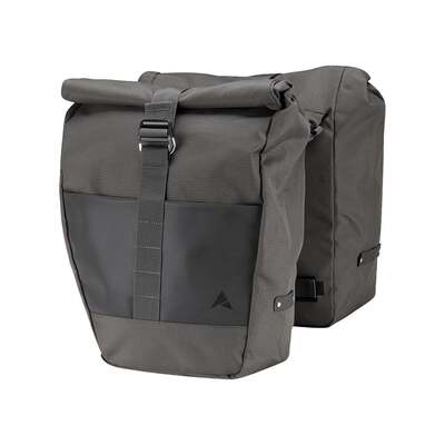 Grid Cycling Pannier Roll Up Pair Charcoal &pipe; Altura