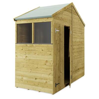Wooden Garden Shed Apex Windowed