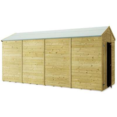 Wooden Garden Shed Apex Windowless