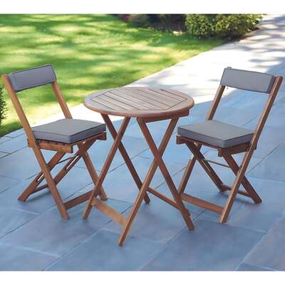 Raffles Garden Wooden Bistro Set
