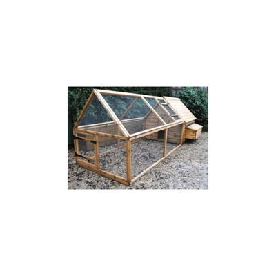 Woodlands Poultry House and Run for up to 12 hens