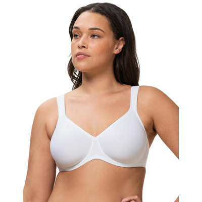 Triumph Modern Soft + Cotton Wired Bra - White - 34B