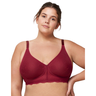 Triumph Mirage Spotlight Plunge Bra - Rumba Red - 32C