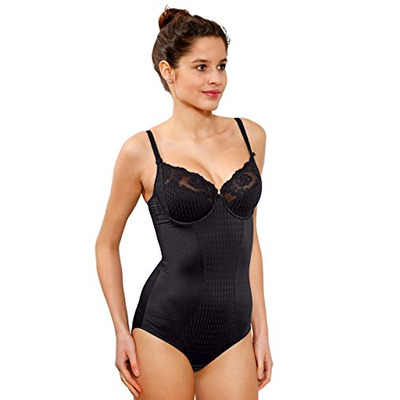 Anita Charlize Underwired Body - Black - 38D