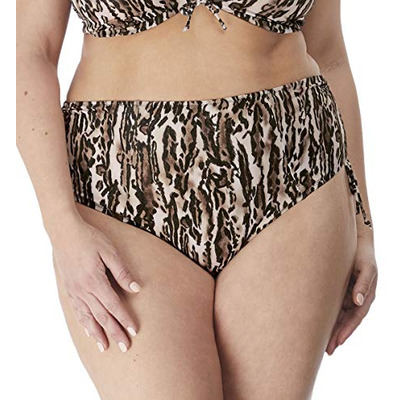 Elomi Fierce Bikini Brief - Black - 4XL - 22