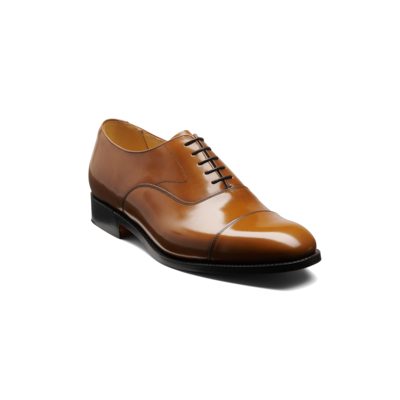 Malvern - Tan Hi Shine, 9.5 / G / 7mm Leather Sole