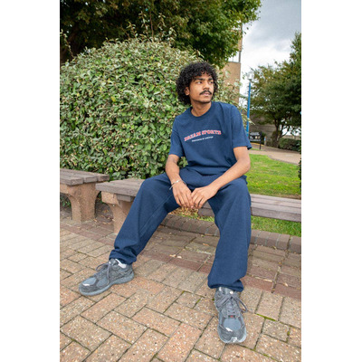 Joggers in Navy with Dream Sports Embroidery