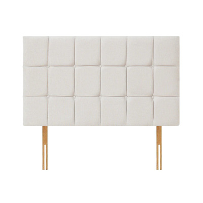 Standard Divan Base with Storage and Headboard Options - 6FT Super King 180cm x200cm / No Drawers / Button Cubed