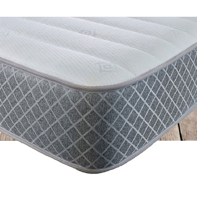 Starlight Beds™ 7" Deep Budget Friendly Classic Straight line design with Cool touch finish Memory foam and Spring Mattress - European Small Single (8