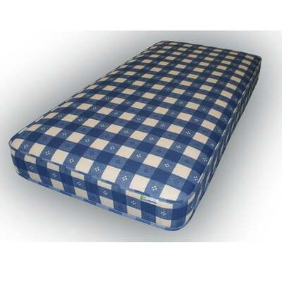 Starlight Beds™ &pipe; Checked Orthopaedic Mattress - 2ft6 Small Single Mattress (75cm by 190cm)
