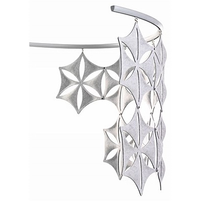 Air suspension rail aluminium 750mm radial