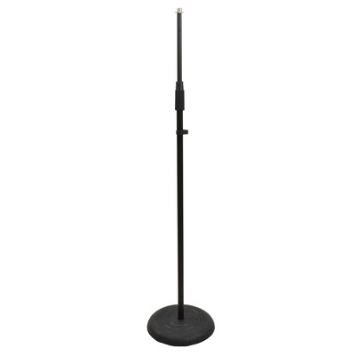 Microphone Stand With Stable Round Cast Base