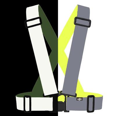 High Visibility Reflective Vest, Sash, for Running & Cycling