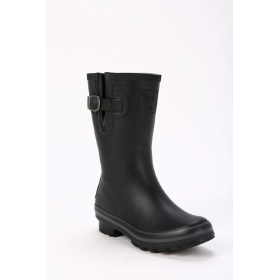 Evercreatures All Black Plain Short Wellies