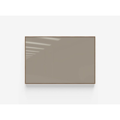 'Area' Oak Framed Glass Board