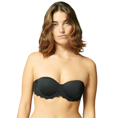 Simone Perele Caresse Strapless Bra - Black - 34C