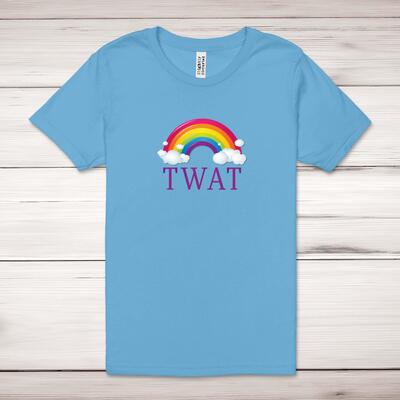 Rainbow Swearing Adult T-Shirt