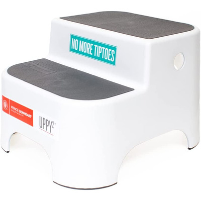 Prince Lionheart UPPY2 - 2 step stool (Colour: Grey)