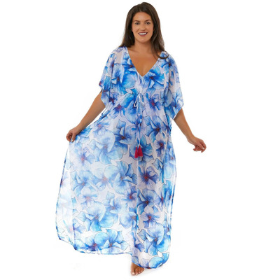 Seaspray Eleanor Maxi Dress - Blue - S/M