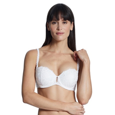 Aubade Pour Toujours Comfort Moulded Bandeau Bra - Opale - 38B