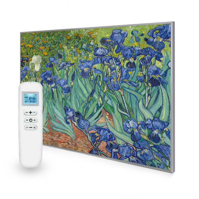 995x1195 Irises Image Nexus Wi-Fi Infrared Heating Panel 1200W - Electric Wall Panel Heater