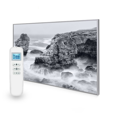 795x1195 Stormy Shore Image Nexus Wi-Fi Infrared Heating Panel 900W - Electric Wall Panel Heater