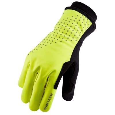 Nightvision Unisex Waterproof Insulated Cycling Gloves Yellow &pipe; XS &pipe; Altura
