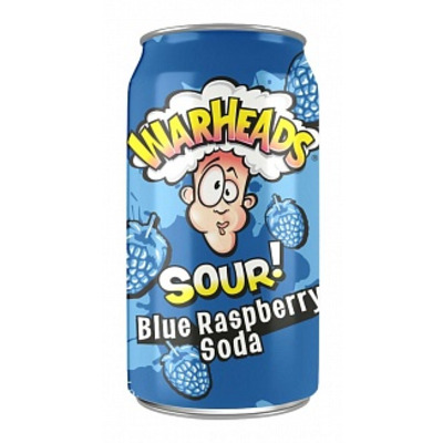 Warheads Soda Blue Raspberry 330ml
