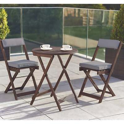 Raffles Garden Wooden Bistro Set