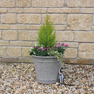 Tostada Stone Lite Patio Pot