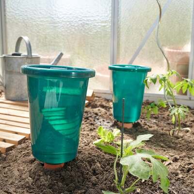 Hydro Cup Plant Watering System 4 Clay Spikes