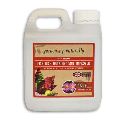 Fish Rich Bio Fertiliser Organic Plant Food Litre