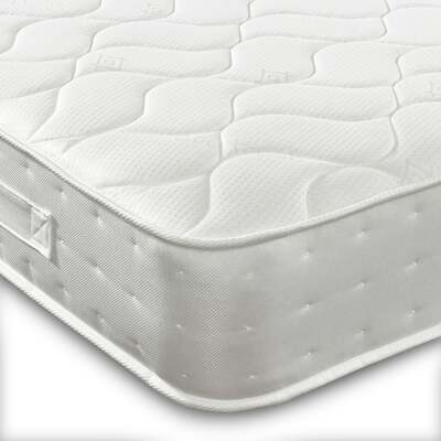 Starlight Beds 22cm Deep Handle with Memory foam and 1000 Pocket Spring Mattress - 2ft6 Small Single Mattress (75cm by 190cm)